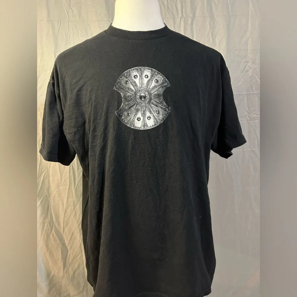 Vintage 2004 TROY Movie Promo Tee Brad Pitt T-shirt - Picture 1 of 5